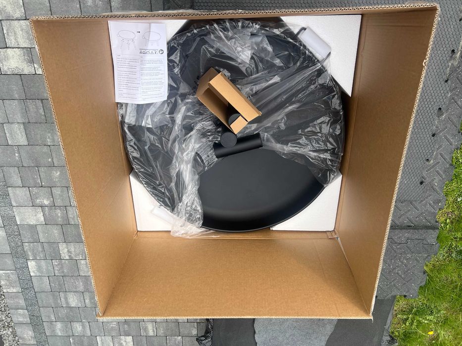 PALENISKO OGRODOWE 60CM / 80cm Stalowe Ognisko Kociołek Grill Ruszt