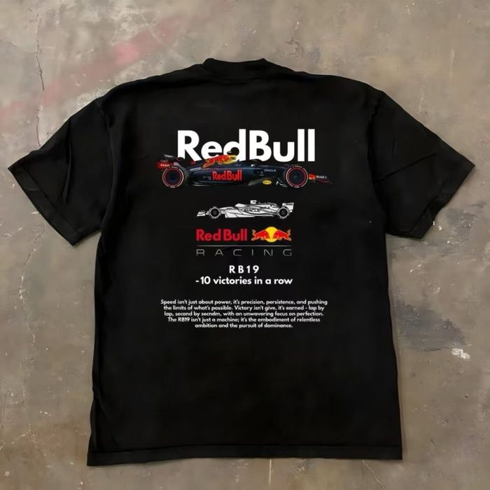 Чорна футболка Red Bull