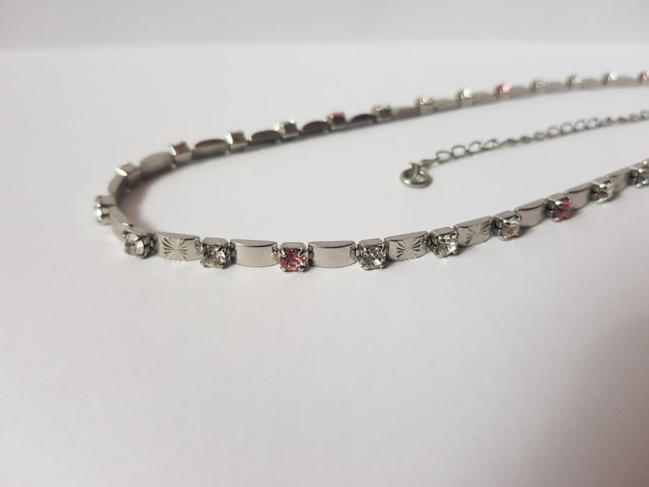 Choker, naszyjnik, kryszytałki