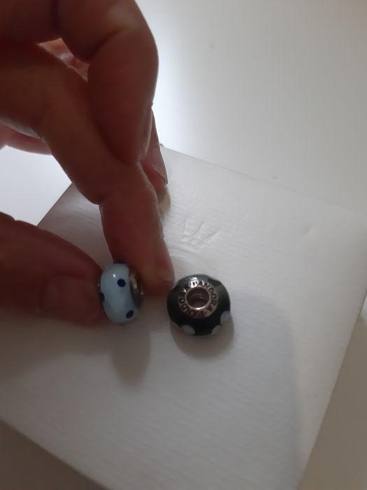 Contas em murano Pandora