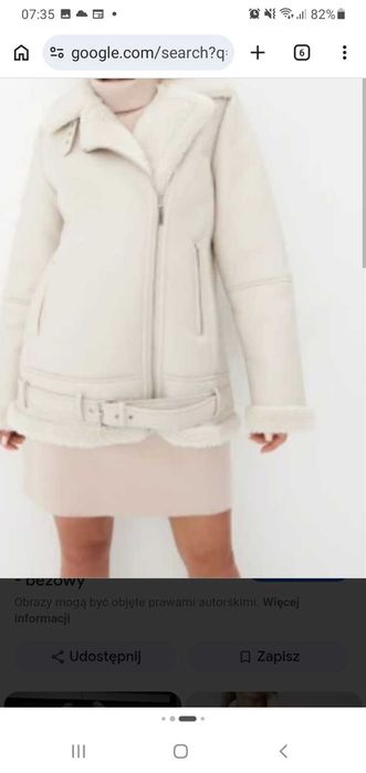 Kożuszek kurtka Sinsay