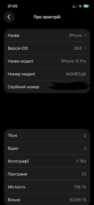 продаю iPhone 12 Pro — американська версія