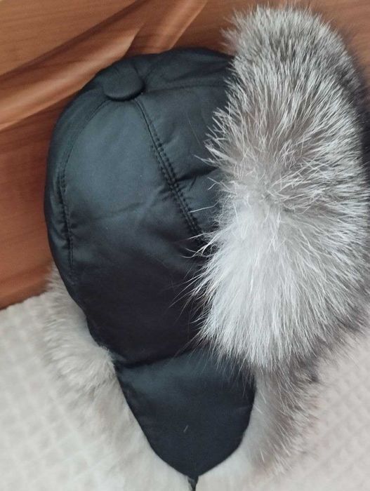 Шапка ушанка натуральне хутро