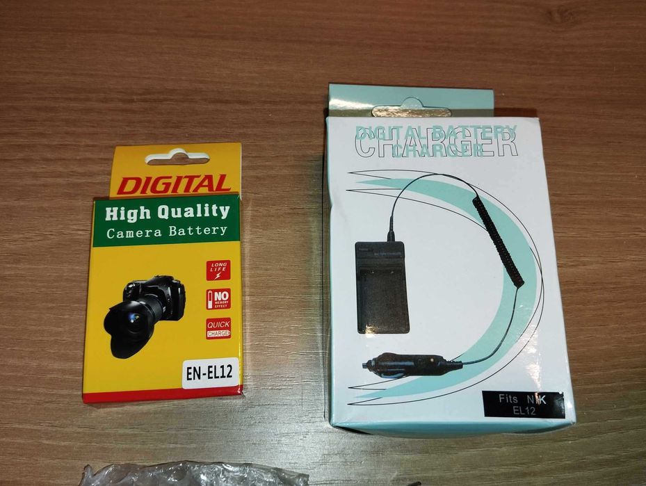 Zestaw: Ładowarka + Akumulator EL12 do Nikon