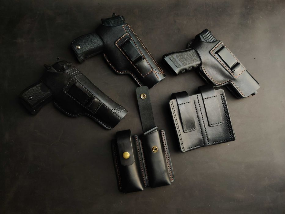 Подвійний паучер для магазину АПС ТТ CZ-82 Glock Sig Sauer Beretta