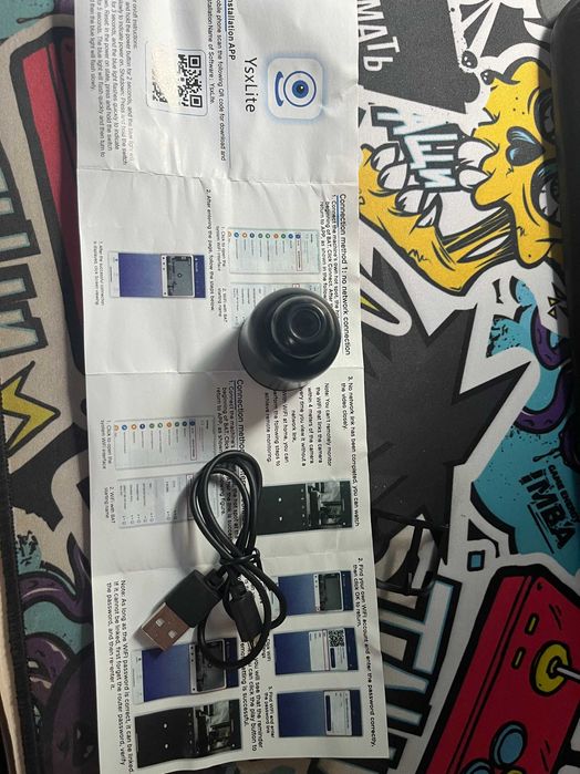 Мини-камера наблюдения HD 1080P,  Wi-Fi камера с функцией записи