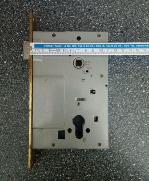 Врезные мезанические замки