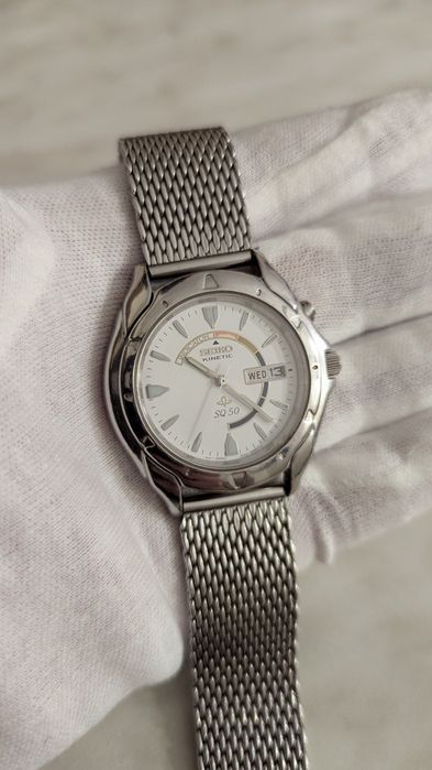 Часы Seiko kinetic, годинник сейко японський