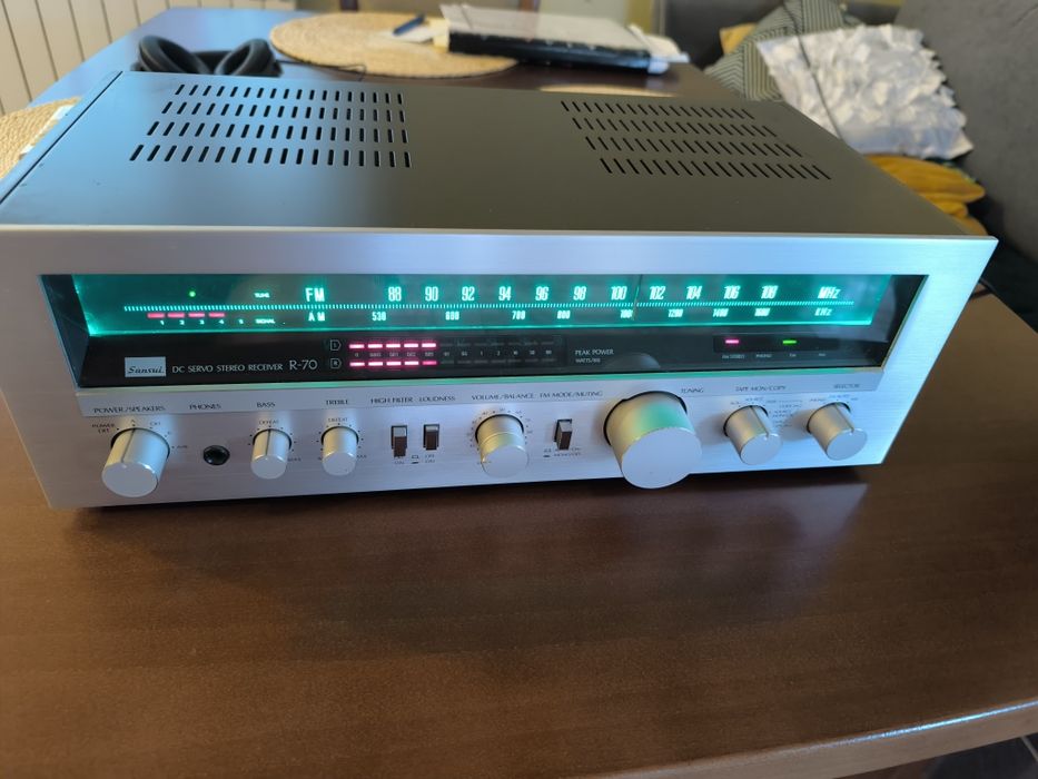 Amplituner SANSUI R70 amplituner w pięknym stanie
