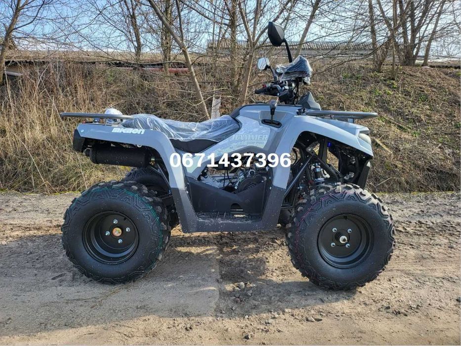 Квадроцикл Mikilon Hammer 200L НОВА Техніка Доставка додомуБЕЗКОШТОВНО