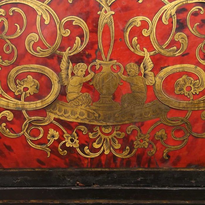 Armário Napoleão III estilo Boulle