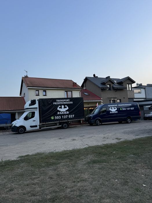 Transport Przeprowadzki Pakier tanio bagażówka