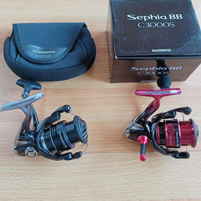 Clear Blue Crystar 57 Shimano 18 SEPHIA BB / 20 Exsence BB