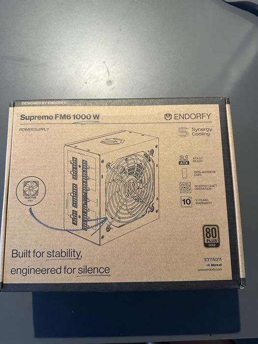 Zasilacz komputerowy ENDORFY Supremo FM6 1000W