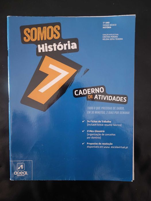 Conjunto de 8 cadernos de atividades - 7º ano