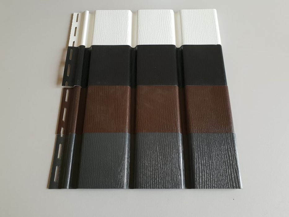 Podbitka dachowa PCV/Podsufitka Budmat Brąz/Grafit/Czarny/Biały