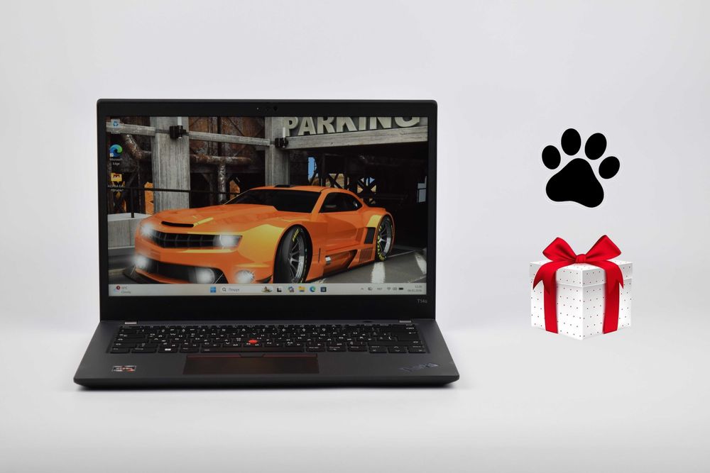 Сенсорний Lenovo ThinkPad T14s G2 R5 Pro 5650U 16гб ssd 256/512/1тб 14" IPS FHD Ноутбук