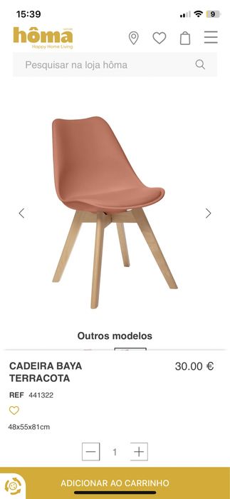 Cadeira Baya Terracota