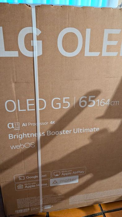Televisão smarttv OLED LG G5 Nova selada  com garantia! Topo de gama