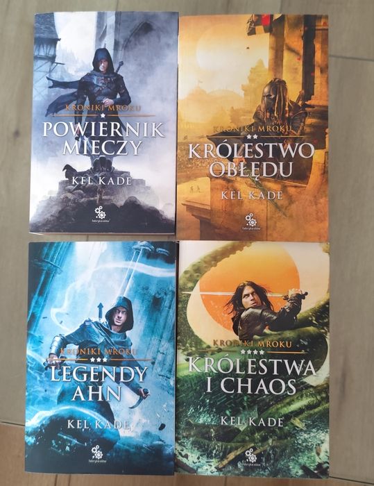Kel Kade - Kroniki Mroku 1-4, Powiernik Mieczy, Królestwo Obłędu, Legendy Ahn, Królestwa i Chaos
