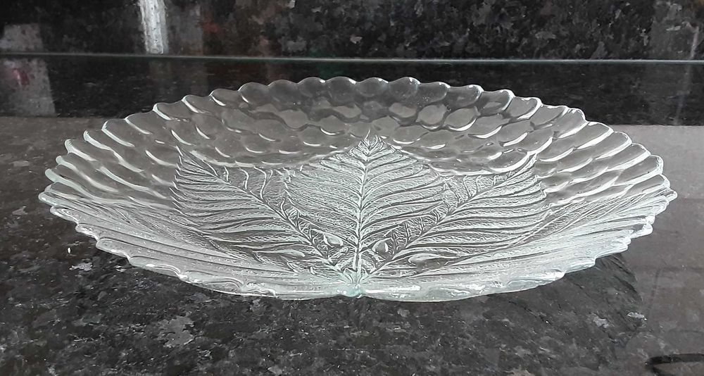 Travessa em Vidro Antiga/Vintage