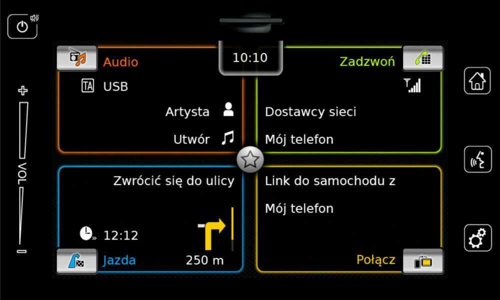SUZUKI Polskie Menu język Polski Android Auto nawigacja mapy Bełchatów