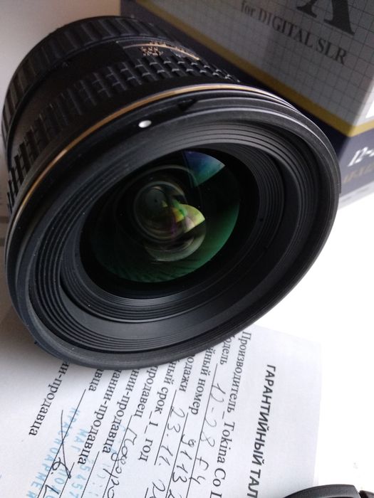 Об'єктив для Nikon Tokina AT-X PRO DX 12-28mm f/4