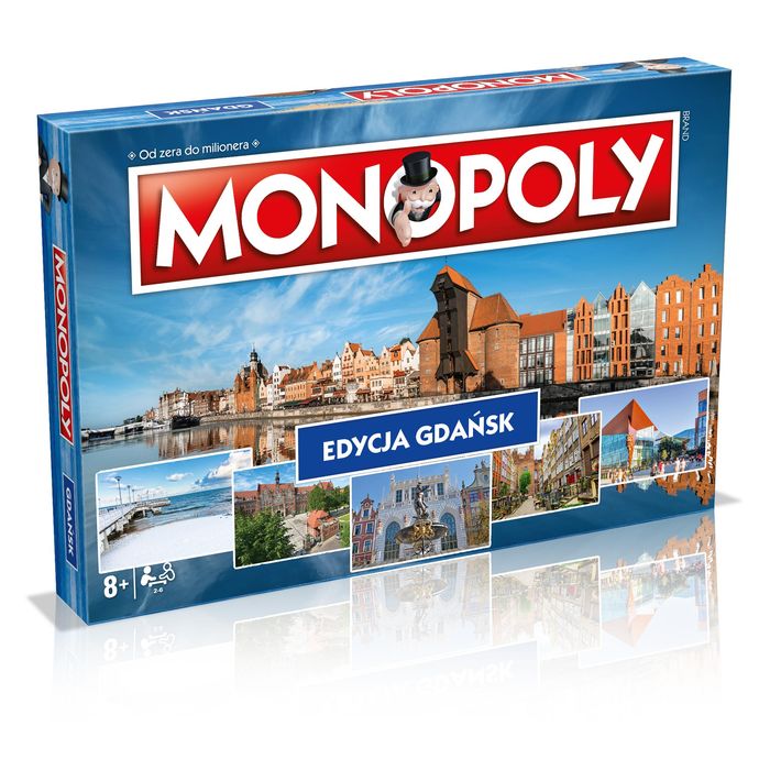 Gra Monopoly Gdańsk Winning Moves Nowa Nieużywana