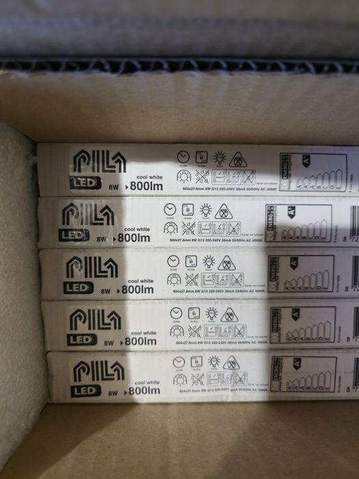 Świetlówka led 8W Piła 60cm 5szt.