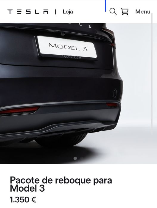 Gancho de Reboque Tesla