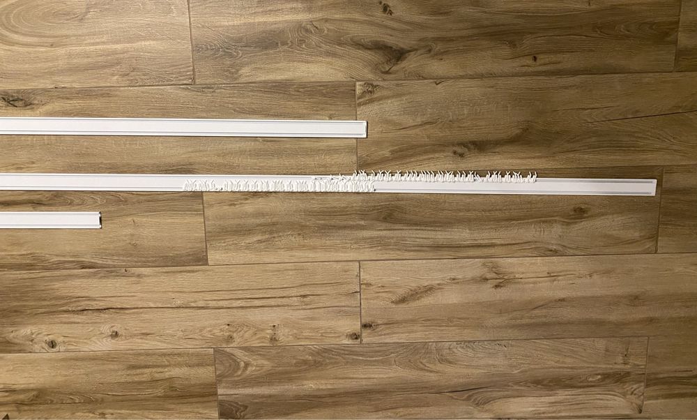 Karnisz podwójna sufitowa szyna sufitowa