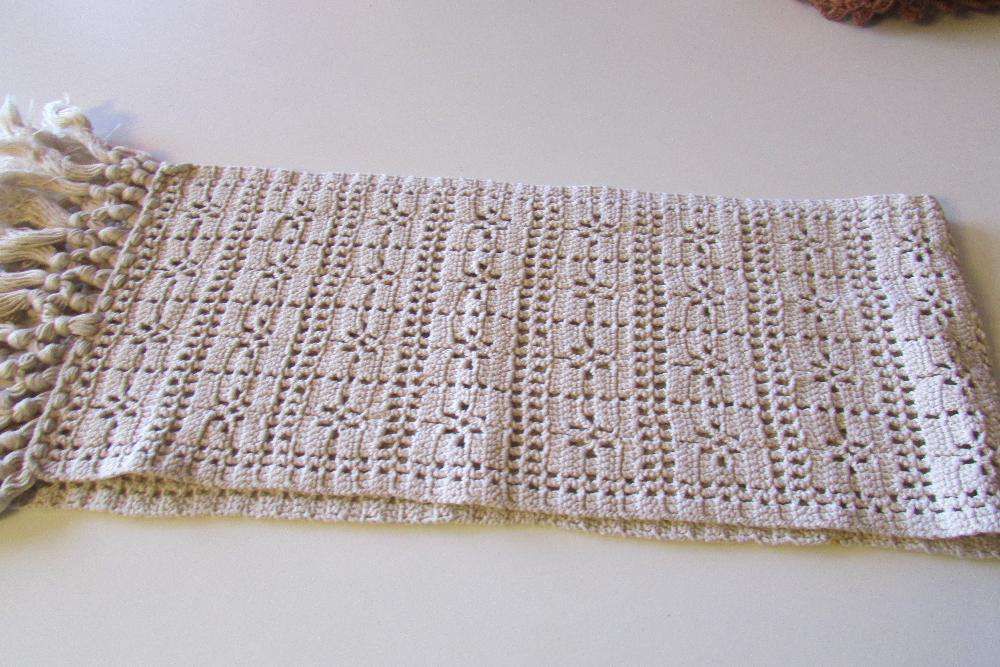 Napaeron realizado em crochet