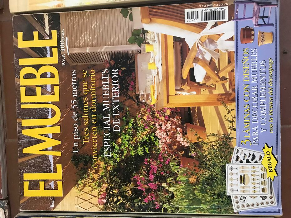 Revistas El  Mueble antigas