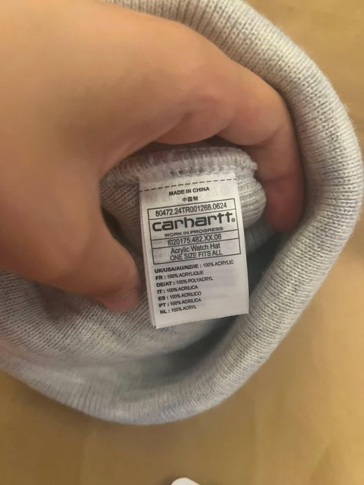 Gorro cinzento Carhartt