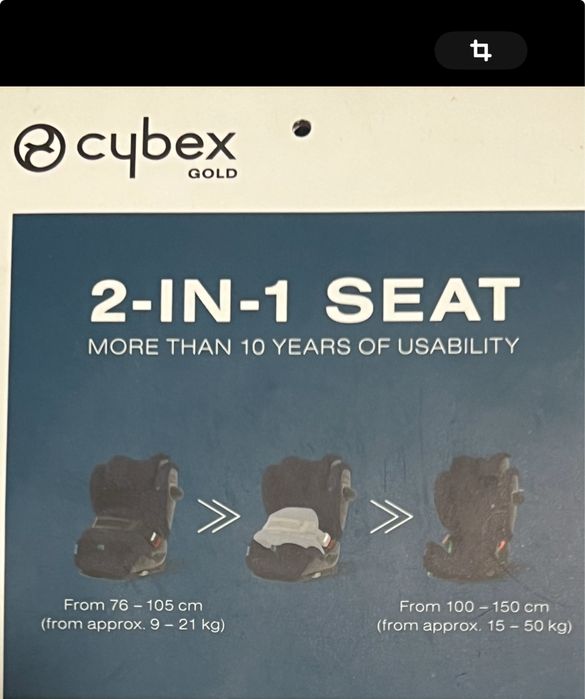 Cadeira Cybex c/ isofix