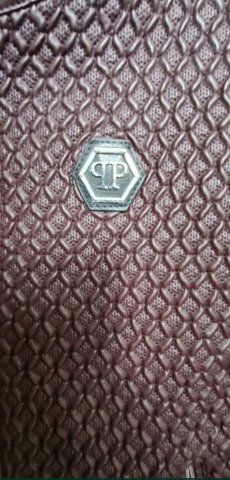 Кожаная куртка Philipp Plein