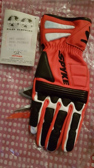 Luvas Spyke Patriot Vermellhas