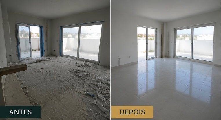 Limpezas Gaia Porto Pós-Obra Airbnb Inquilino Condomínios Vidros | ARKANA Services