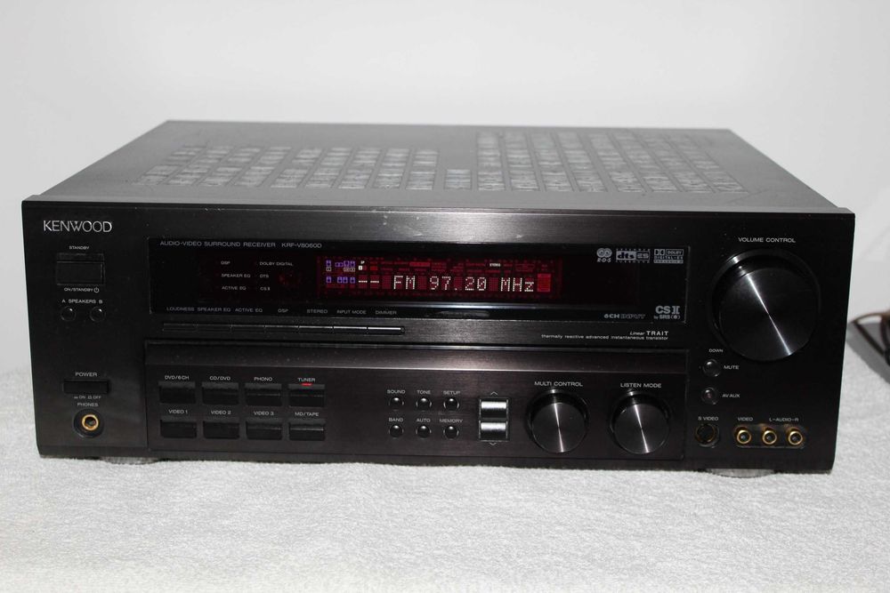 KENWOOD KRF-V8060D amplituner wzmacniacz kino domowe optyk Wysyłka