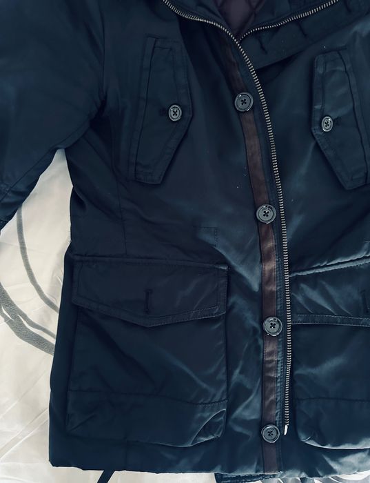 Parka preta da Zara