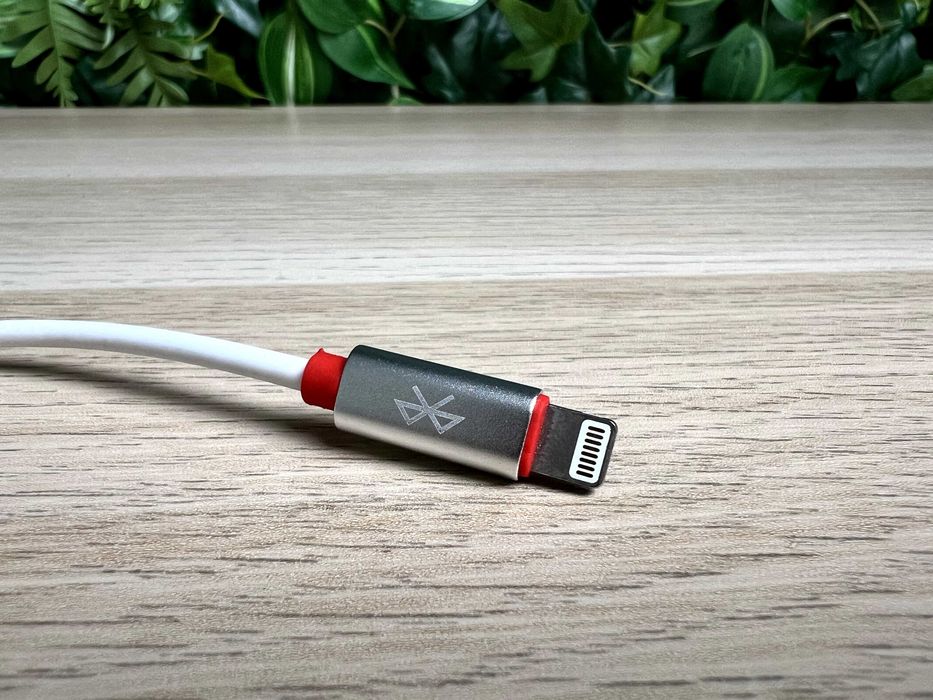 Mini cabo adaptador lightning para jack