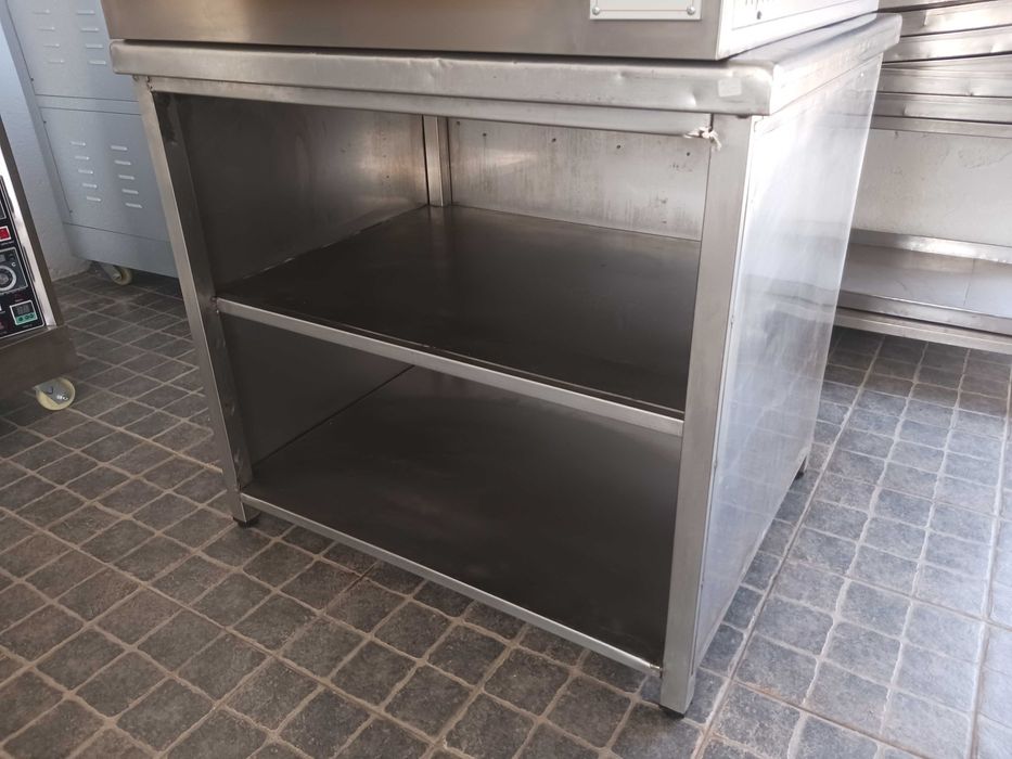 Bancada de apoio inox ACM140 - Usado