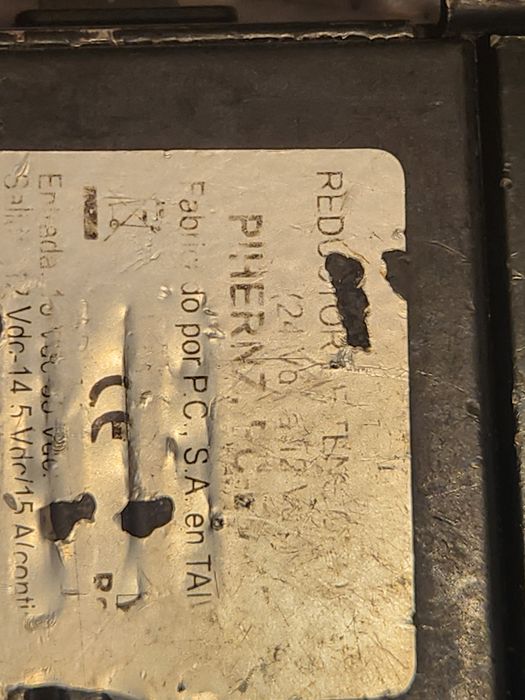 Transformador camião 24v parará 12 volts