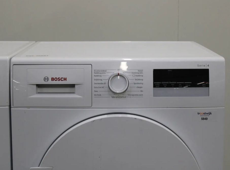 Miele e Bosch máquinas de lavar e secar roupa