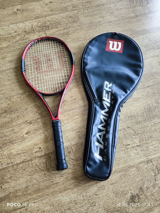 Тенісна ракетка Wilson Europa Ace 27 розмір 4 3/8