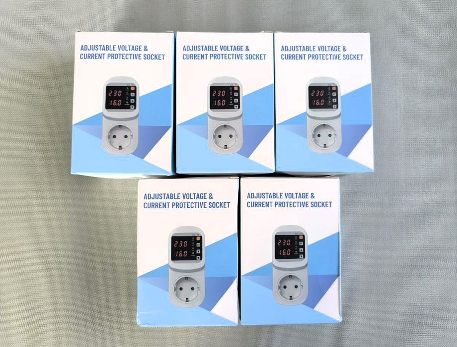 Регульовані реле напруги (відсікачі) TAXNELE і TOMZN з дисплеєм НОВІ