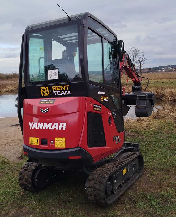 WYNAJEM MINI KOPARKI YANMAR – Profesjonalny Sprzęt  Promocja!!!