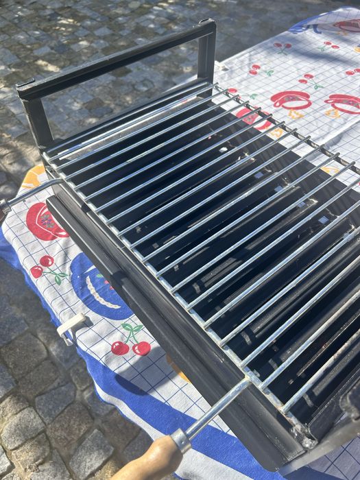 Grelhador para churrasqueira retangular 51x33 cm - Novo