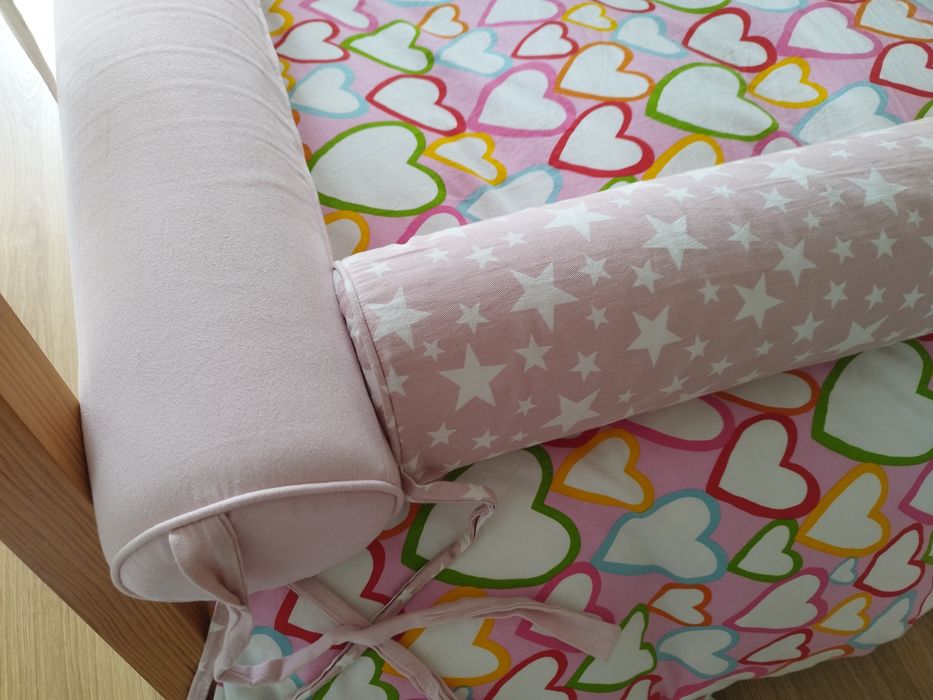 Rolos de proteção cama Montessori