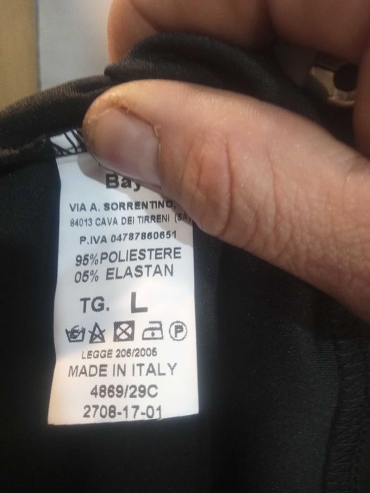 Spódniczka czarna mini Bay made in Italia wyprzedaż roz M i L